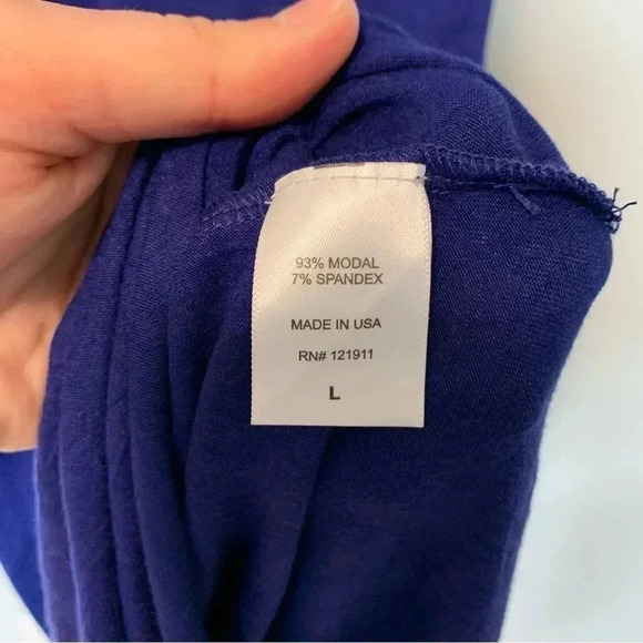 LNA blue indigo  open back maxi dress - Picture 4 of 4